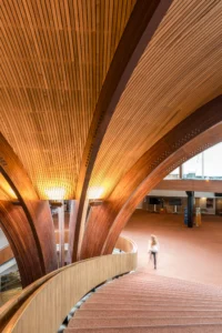 Conseil de l'Europe à Strasbourg photographie d'architecture prise par Cyril Bécard