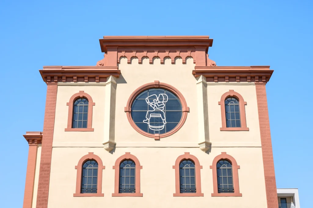 Palais Fischer à Schiltigheim conçu par le cabinet d'architectes dvvd photographie d'architecture prise par Cyril Bécard