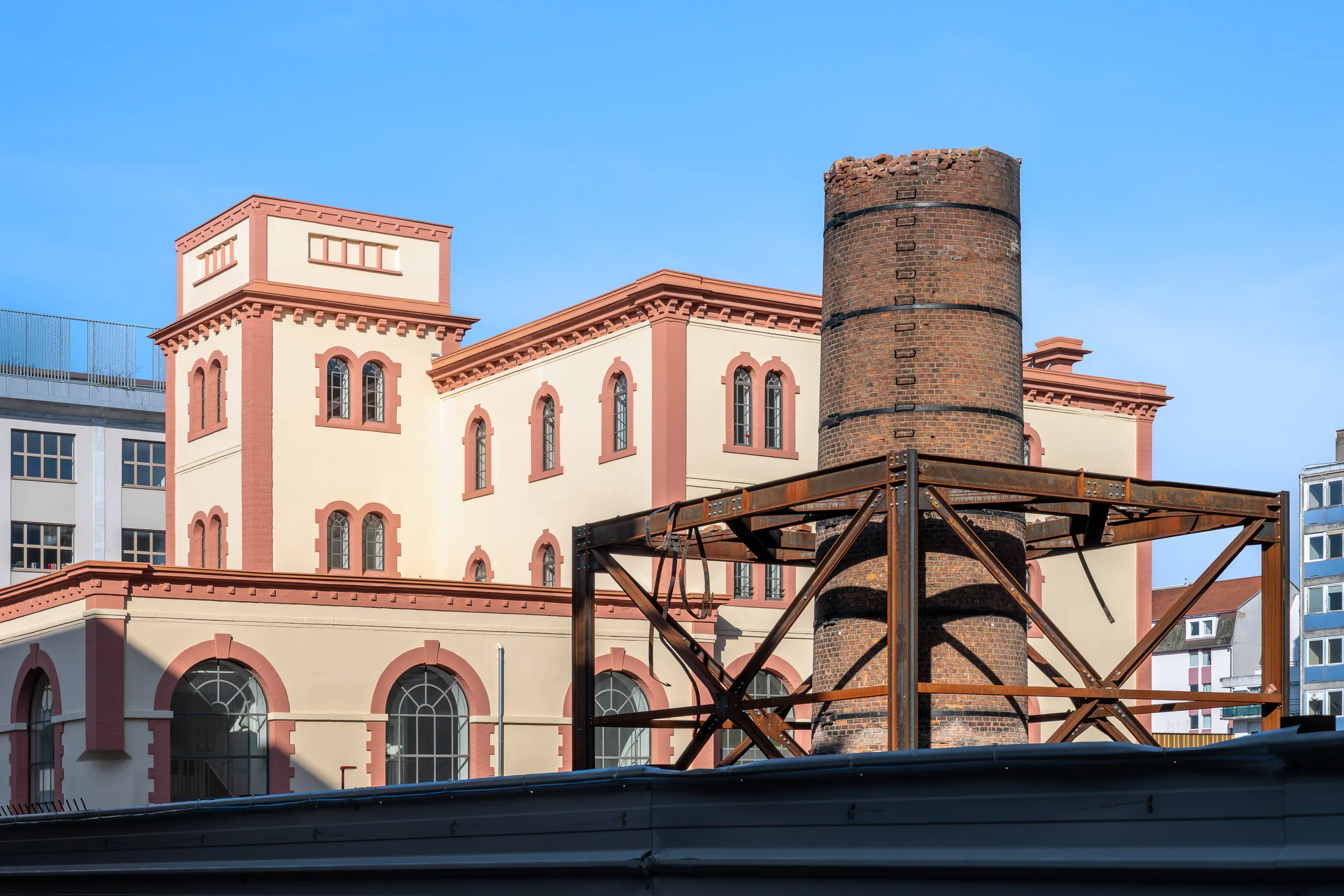 Palais Fischer à Schiltigheim conçu par le cabinet d'architectes dvvd photographie d'architecture prise par Cyril Bécard