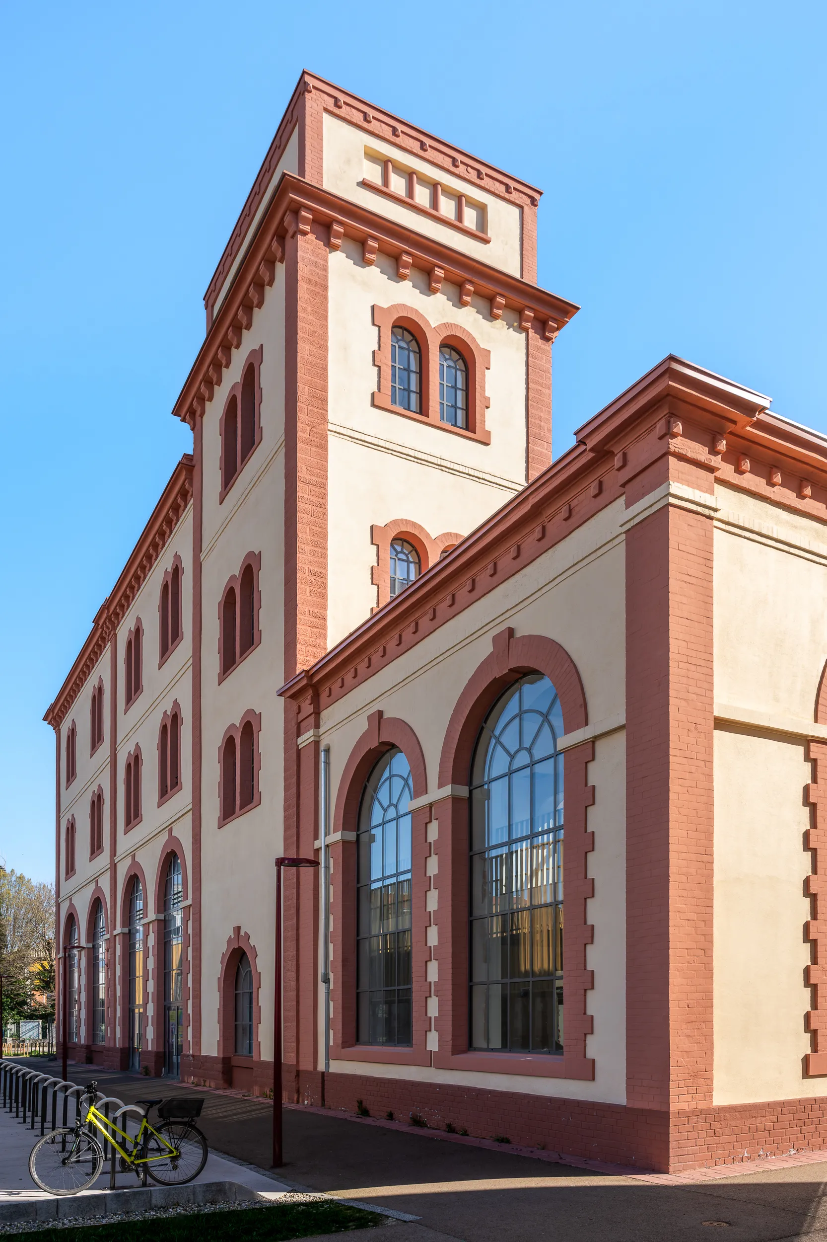 Palais Fischer à Schiltigheim conçu par le cabinet d'architectes dvvd photographie d'architecture prise par Cyril Bécard