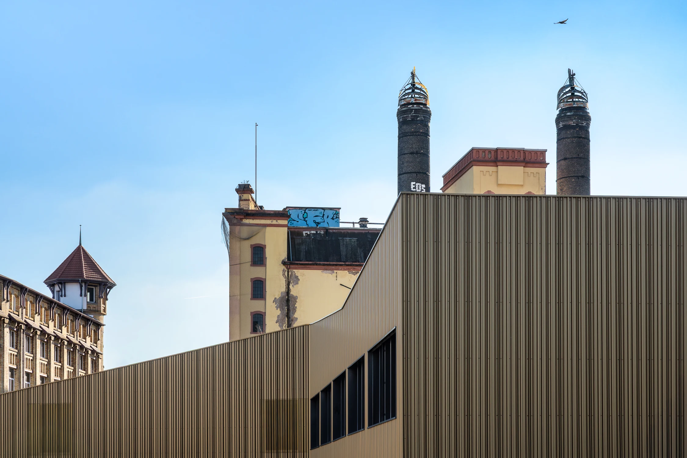 Reportage photo pour mettre en valeur le patrimoine architectural de la ville de Schiltigheim photographie d'architecture prise par Cyril Bécard