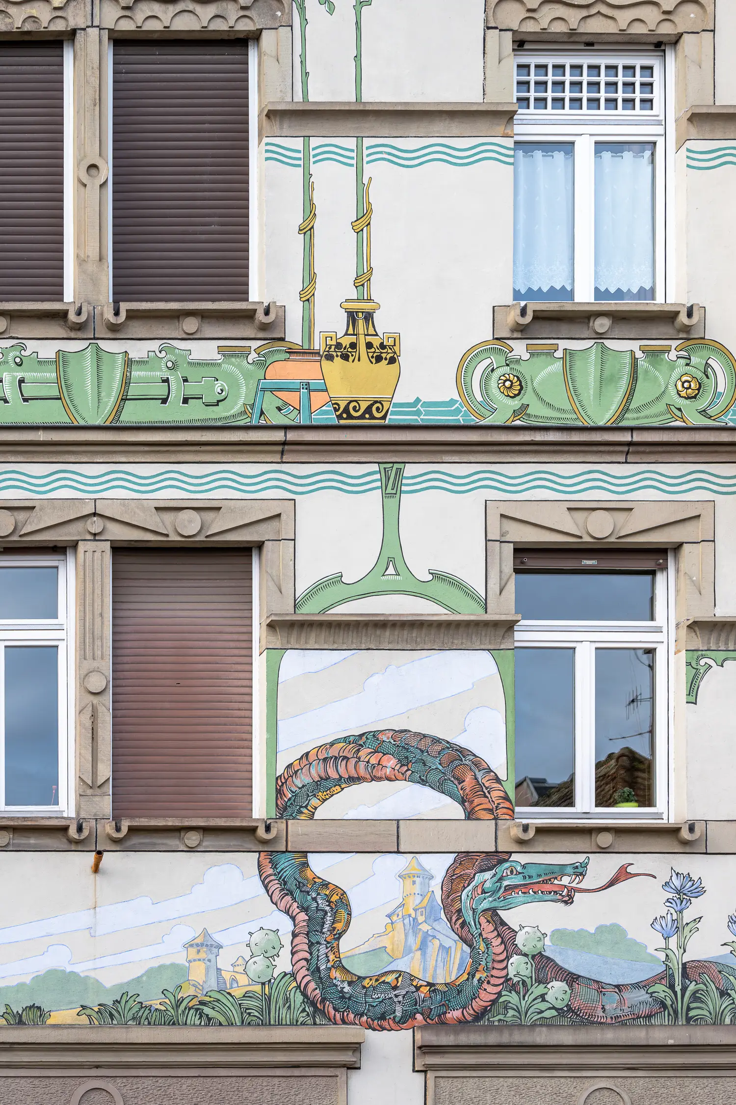 Reportage photo pour mettre en valeur le patrimoine architectural de la ville de Schiltigheim photographie d'architecture prise par Cyril Bécard