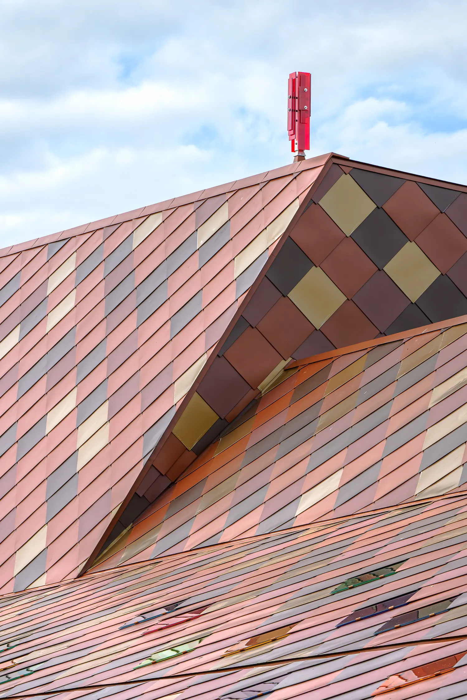 Photo de suivi de la construction de la nouvelle salle polyvalente d'Estissac, photographies d'architecture prise par Cyril Bécard