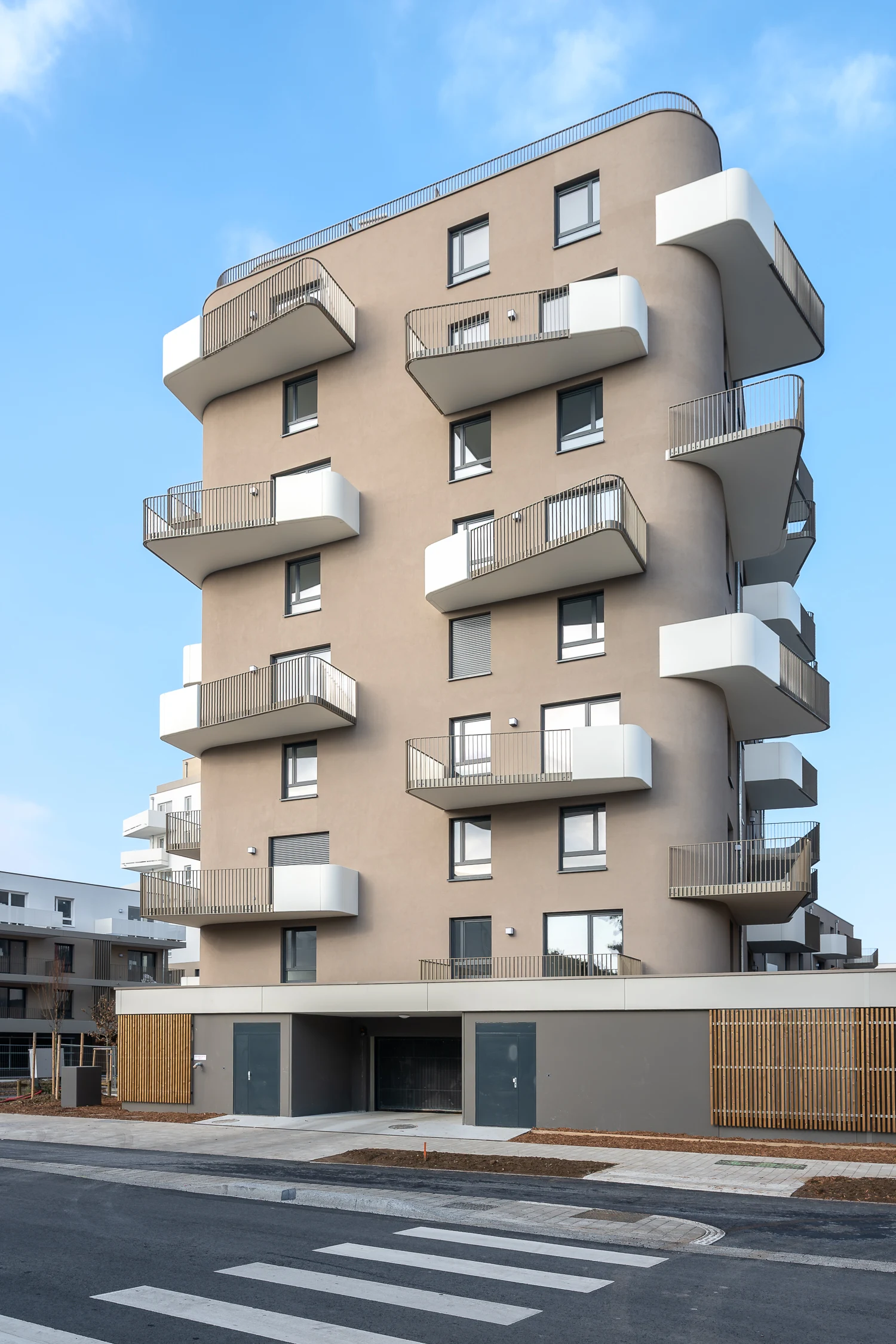 Reportage photo pour montrer l'avancement du projet d'urbanisme de l'ancienne friche istra de Schiltigheim photographies d'architecture prise par Cyril Bécard