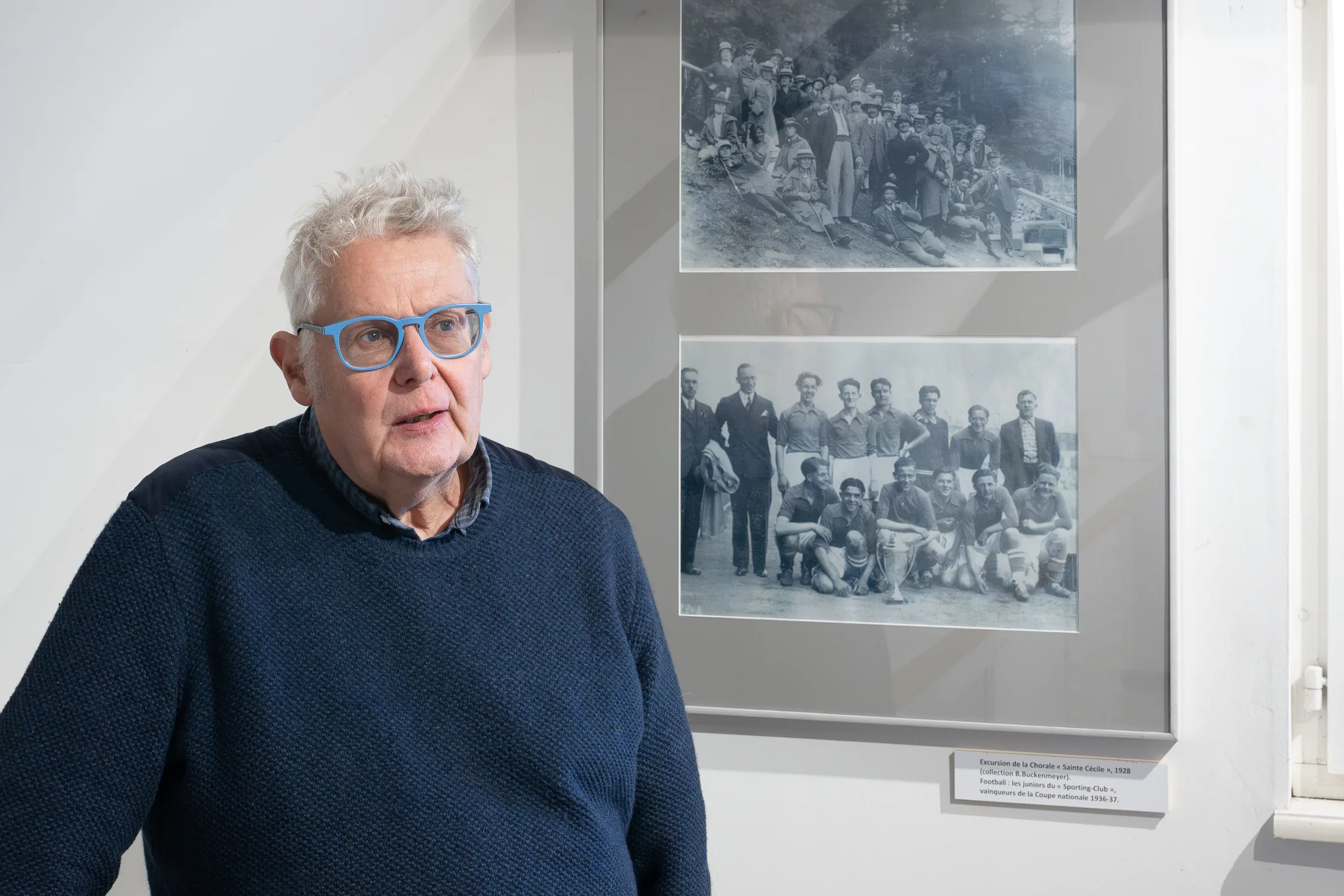 Jean-Pierre Nafziger association mémoire et patrimoine Schiltigheim photographie de communication prise par Cyril Bécard