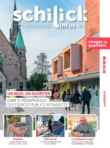 magazine Schilick infos du mois de avril 2025 photographie de communication prise par Cyril Bécard
