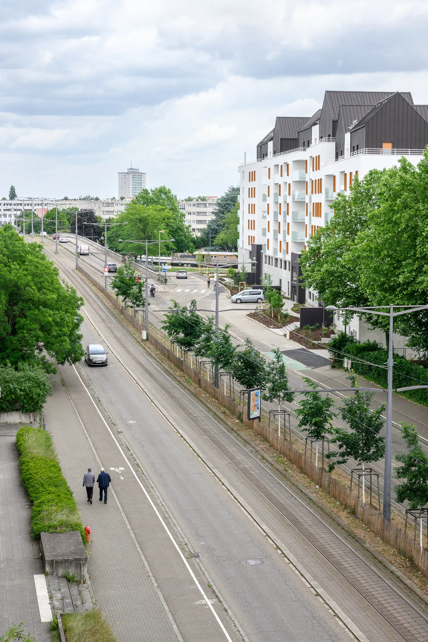 Reportage photo intitulé l'humain dans la ville pour la ville de Schiltigheim l'humain dans la ville photographie de communication prise par Cyril Bécard