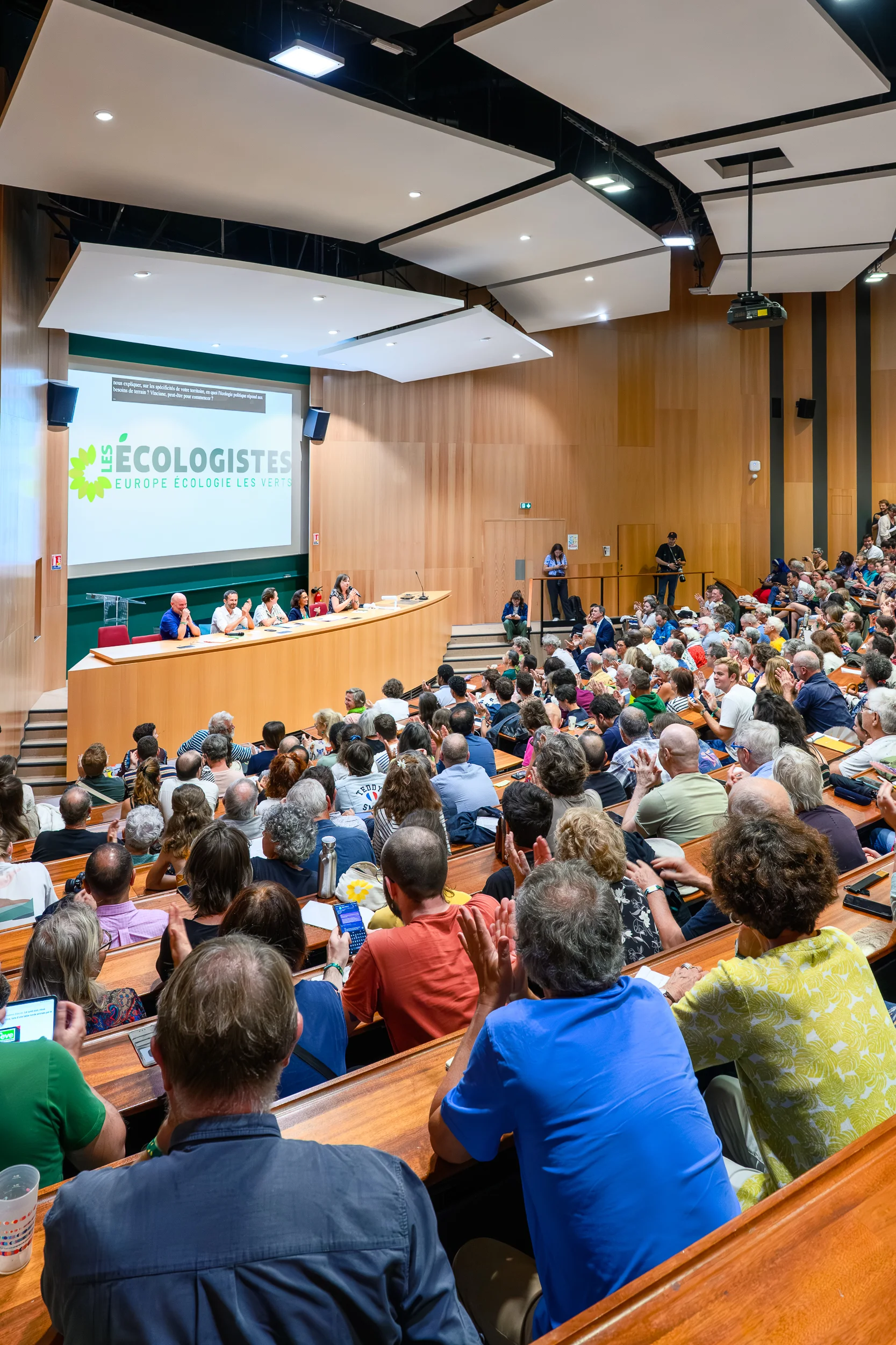 Journées d'été des écologistes à Strasbourg en 2025, photographie évènementielle prise par Cyril BECARD