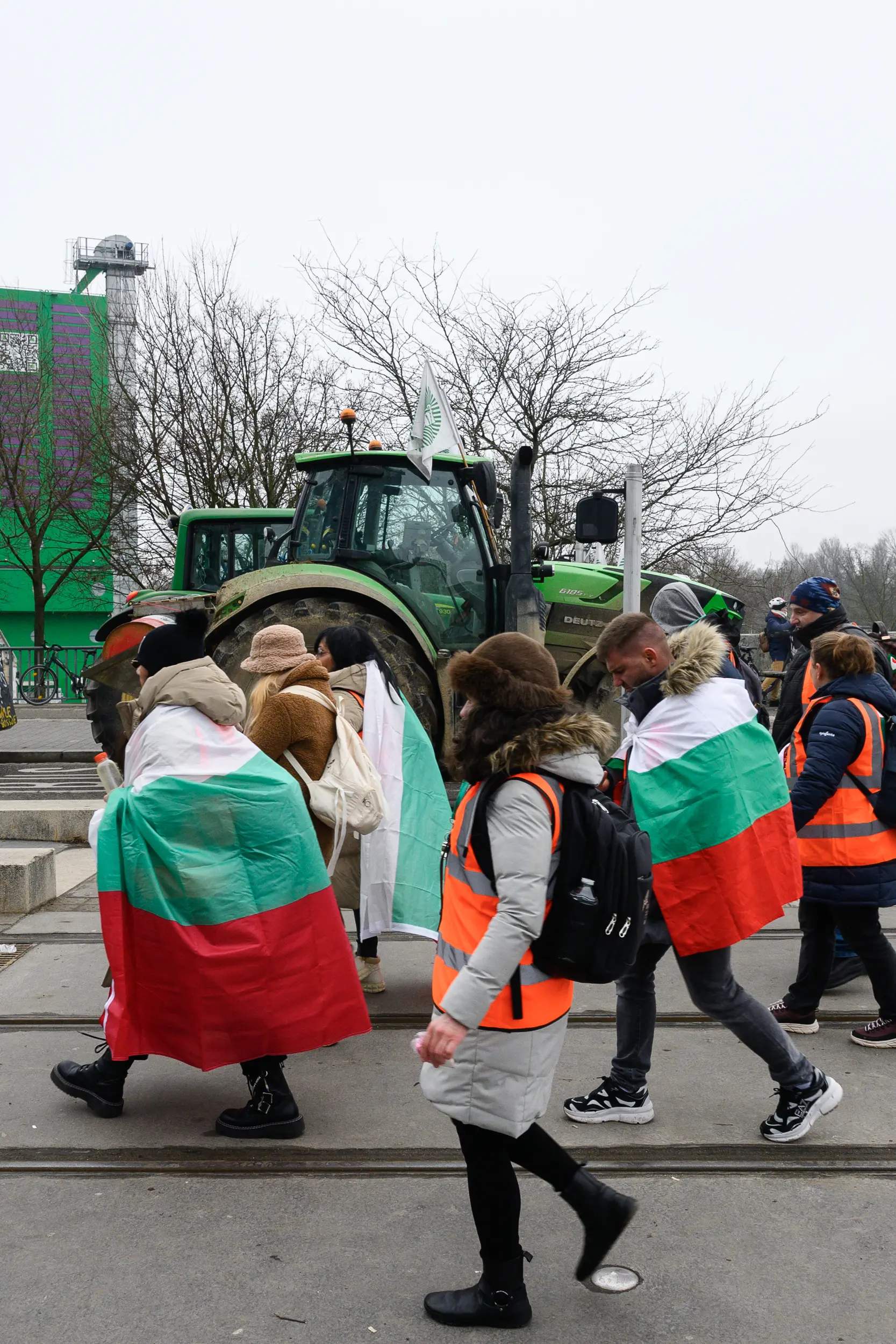 Mobilisation des agriculteurs contre le Mercosur à Strasbourg en 2026, photographie évènement prise par Cyril BECARD