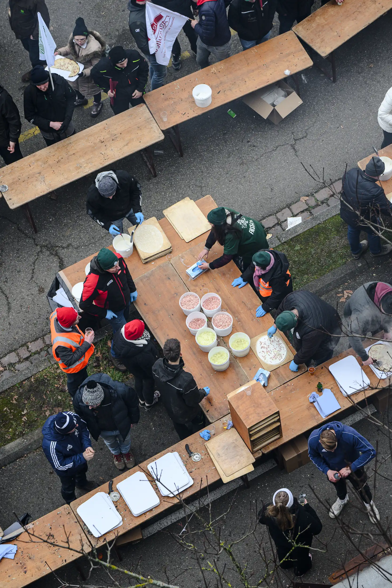 Mobilisation des agriculteurs contre le Mercosur à Strasbourg en 2026, photographie évènement prise par Cyril BECARD