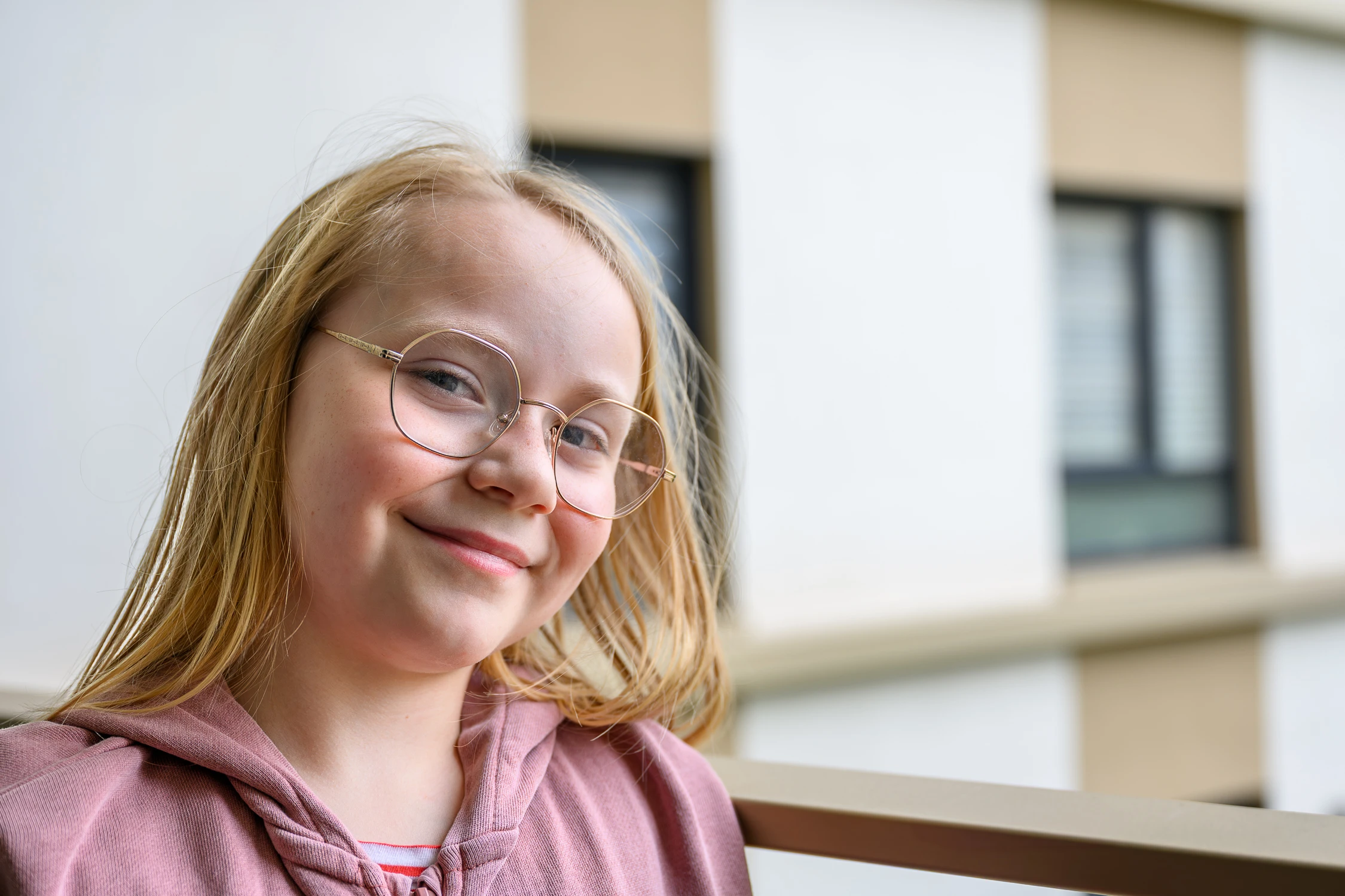 Portrait d'une jeune élue au CME et CMJ de Schiltigheim photographie de presse par Cyril Bécard