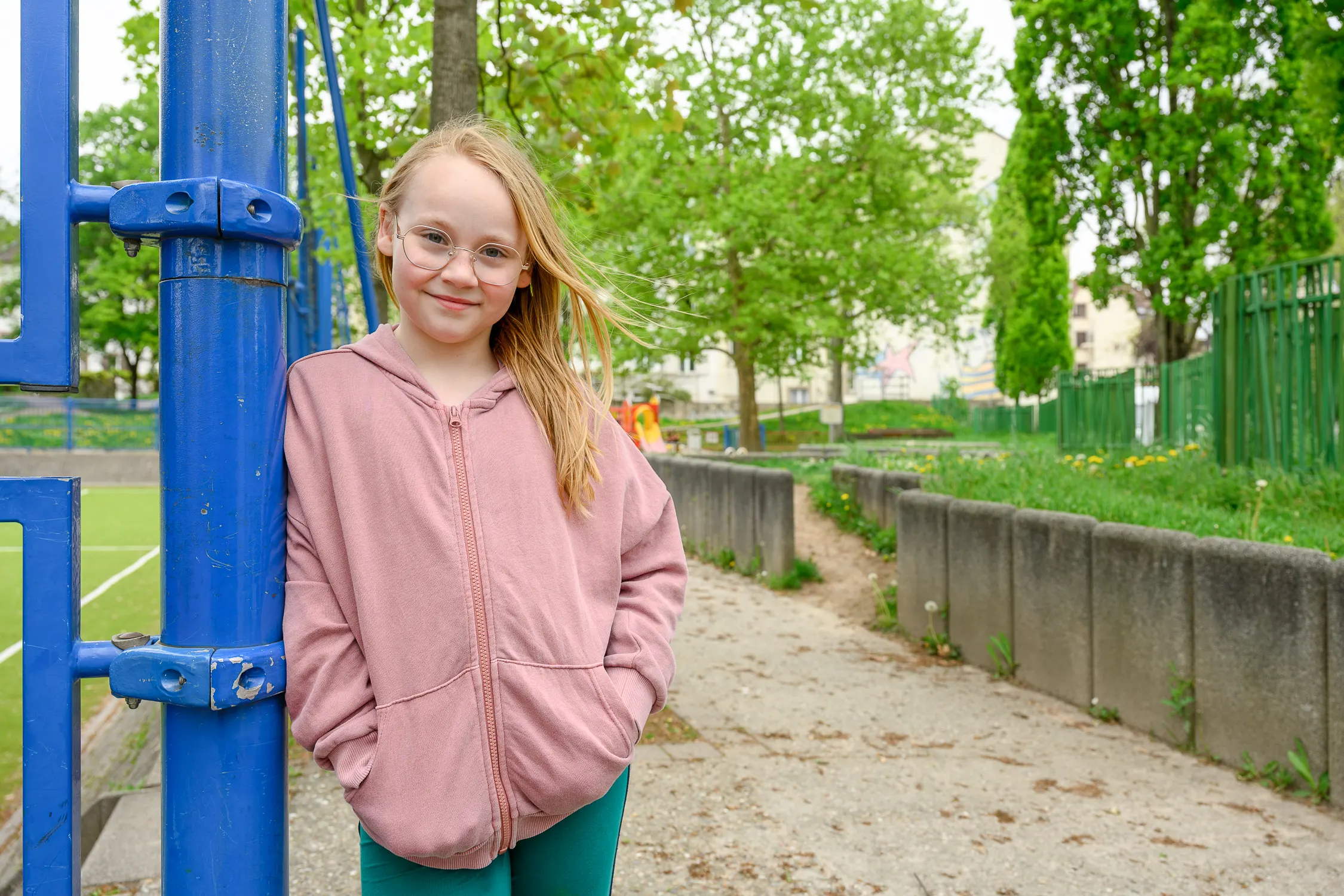 Portrait d'une jeune élue au CME et CMJ de Schiltigheim photographie de presse par Cyril Bécard