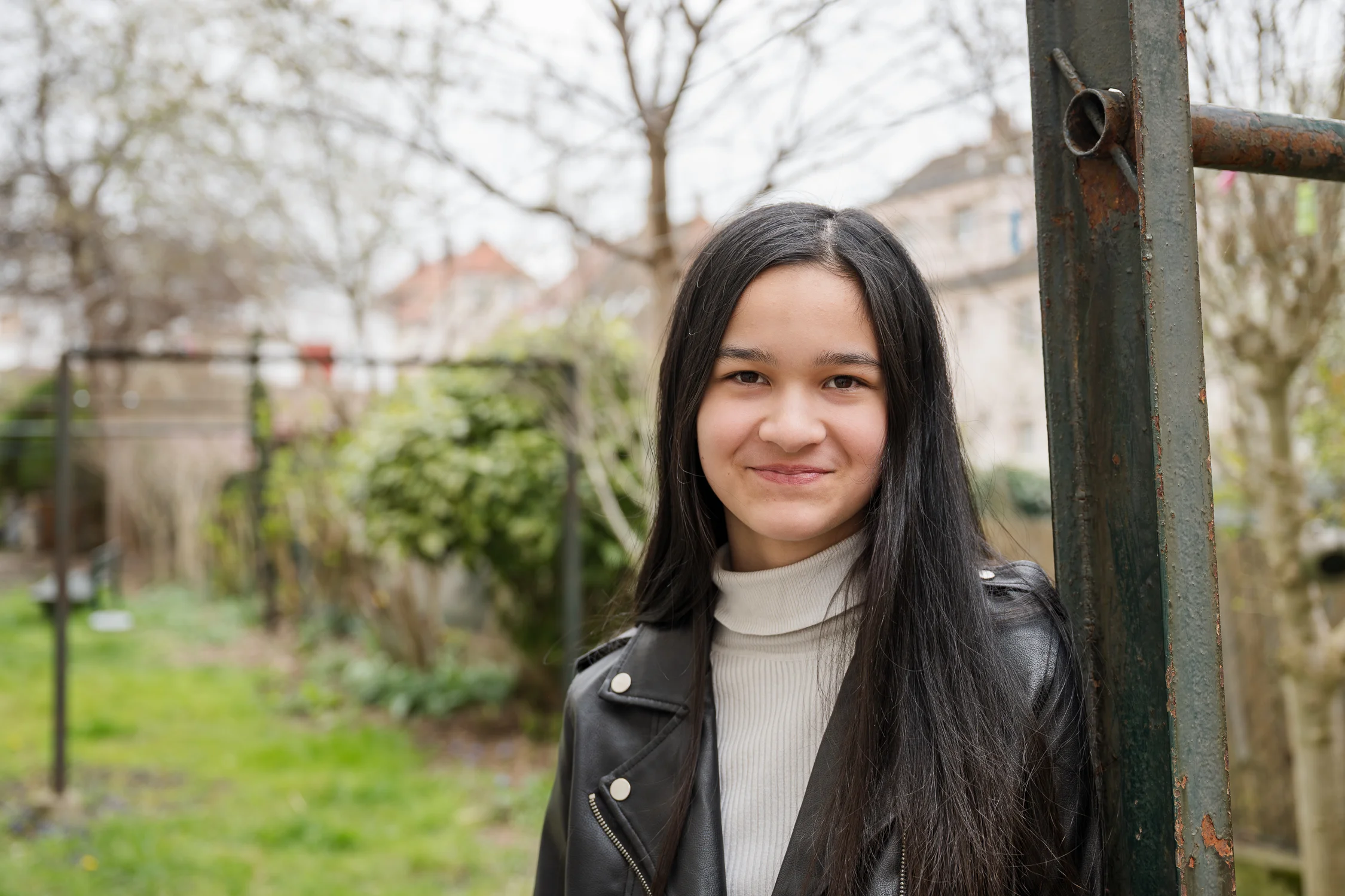 Portrait d'une jeune élue au CME et CMJ de Schiltigheim photographie de presse par Cyril Bécard