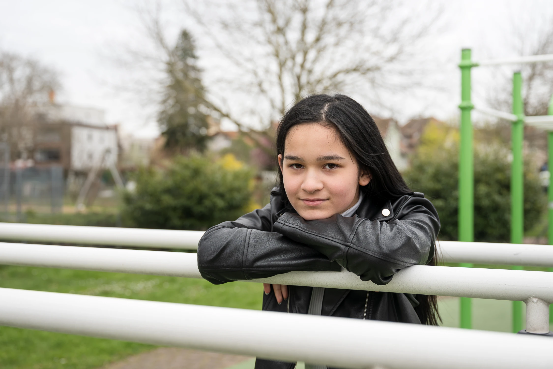Portrait d'une jeune élue au CME et CMJ de Schiltigheim photographie de presse par Cyril Bécard