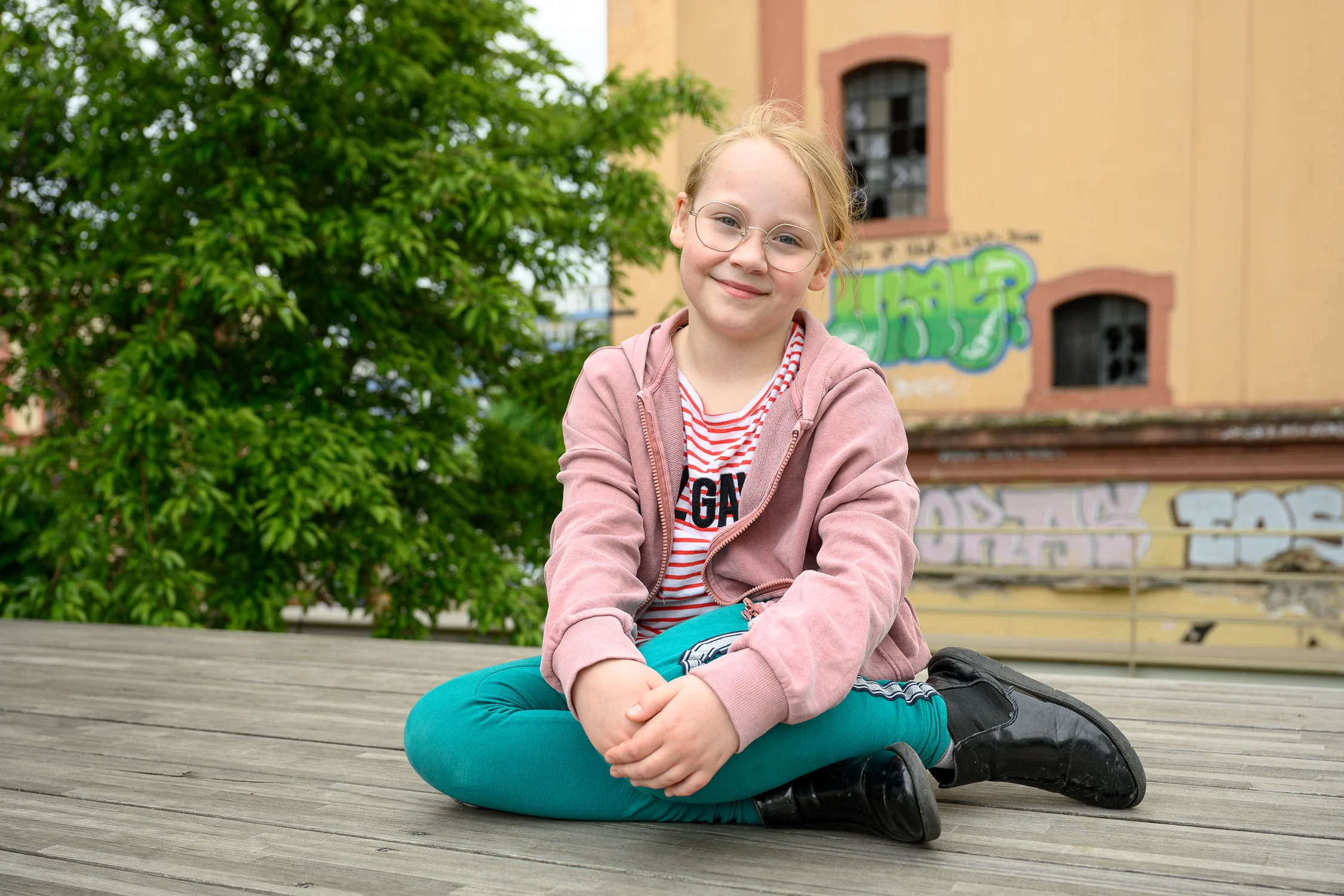 Portrait d'une jeune élue au CME et CMJ de Schiltigheim photographie de presse par Cyril Bécard