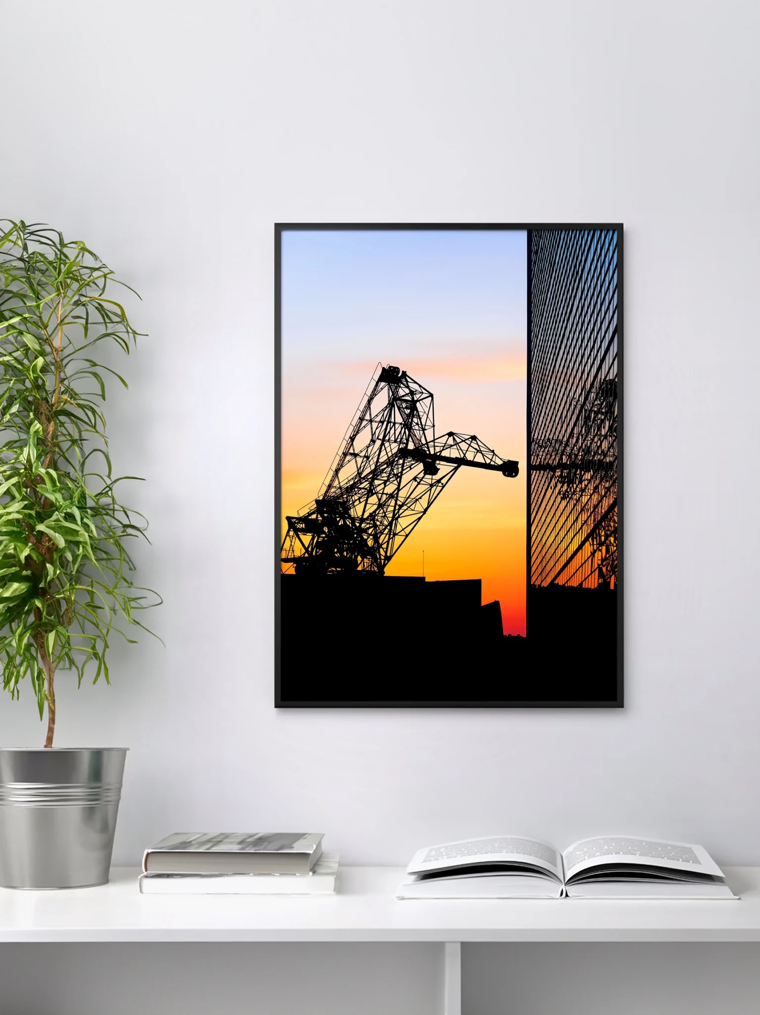 Photo 8 de la série Noir Lumière[s], encadrée au format 70 x 50 cm