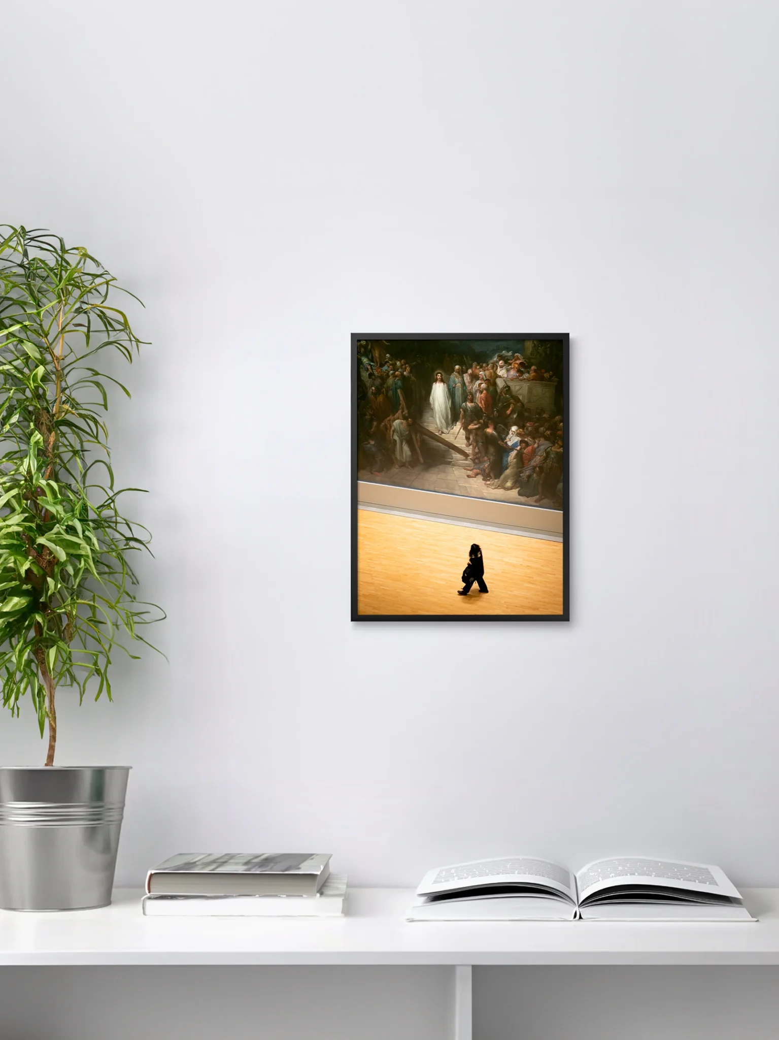 Photo 1 de la série "Vous, ailleurs...", encadrée au format 40 x 30 cm